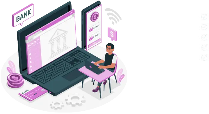 حساب بانکی با ابزار تریدینگ